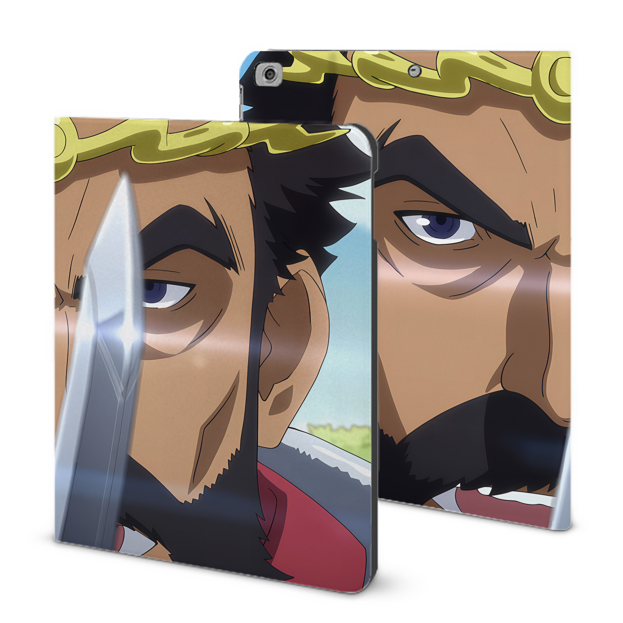 （画像用） 転スラ Regarding Reincarnated to Slime IPad ケース ブック型 PUレザー TPU 耐衝撃 軽量 薄型 ペン収納なし 全面保護 IPad 各モデル対応